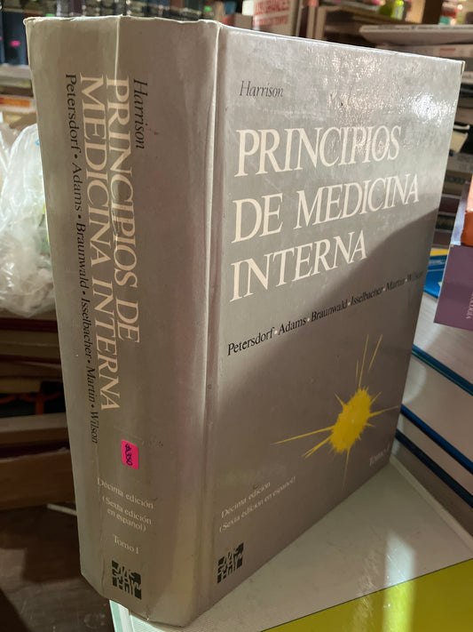 HARRISON PRINCIPIOS DE MEDICINA INTERNA POR AUTORES VARIOS USADO MEDICINA ALDAMA