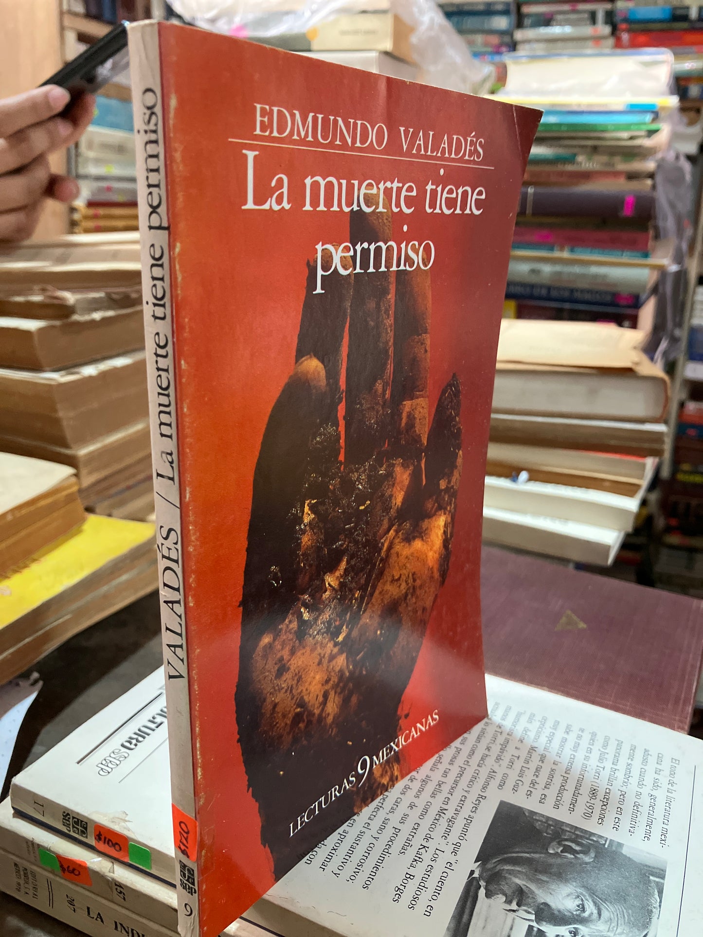 LA MUERTE TIENE PERMISO POR EDMUNDO VALADES 1983 PRIMERA EDICIÓN USADO ANTIGUOS ALDAMA
