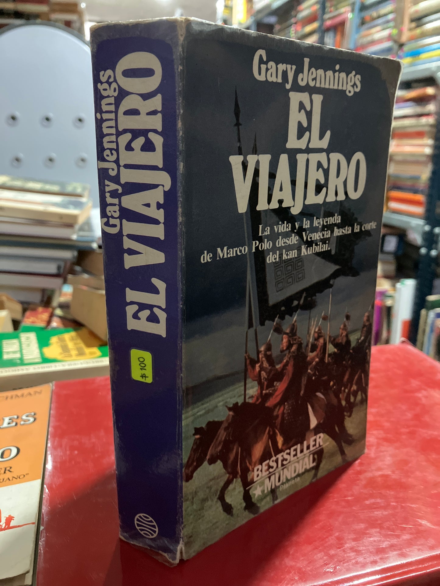 EL VIAJERO POR GARY JENNINGS USADO NOVELA ALDAMA
