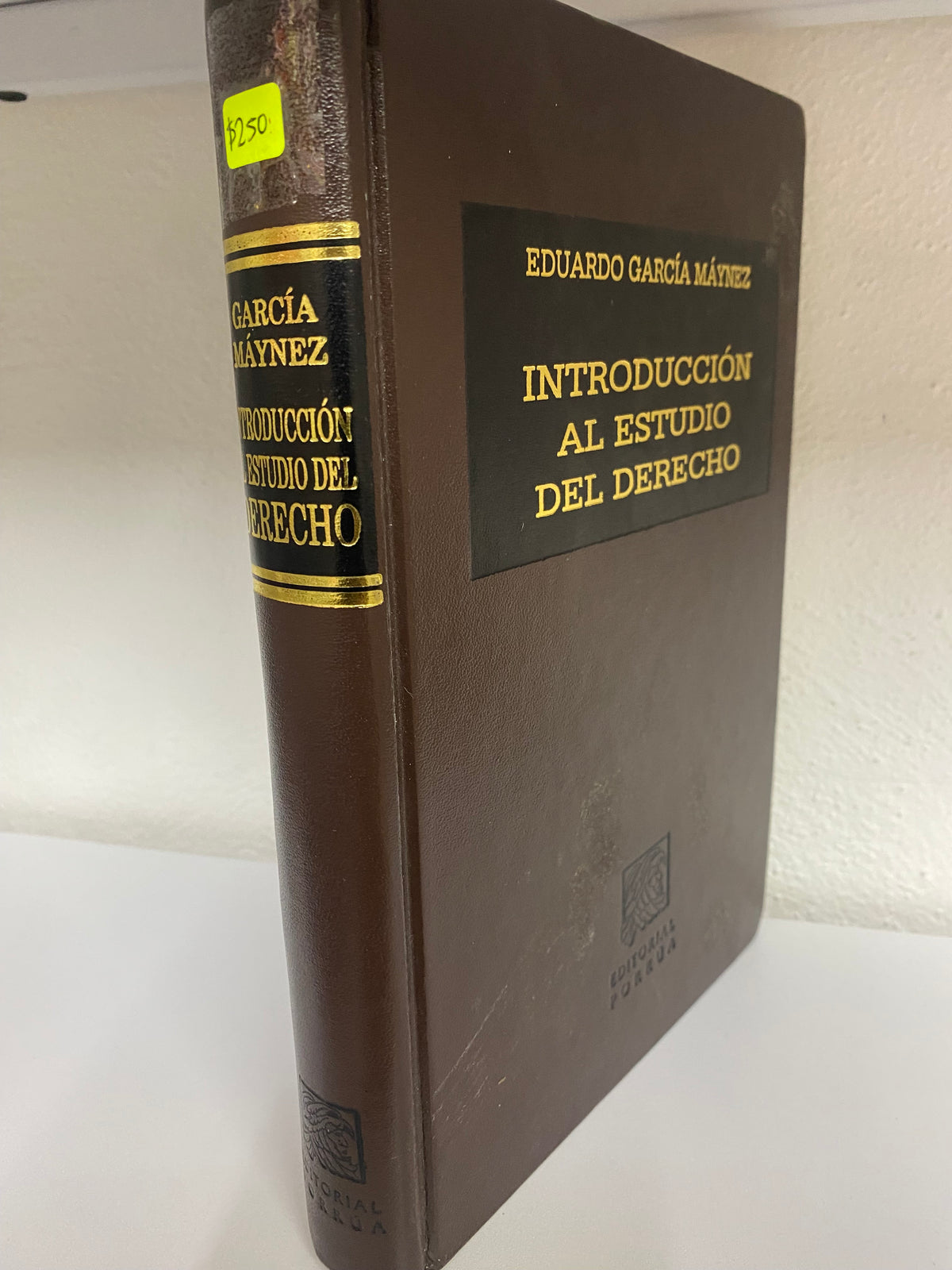 INTRODUCCION AL ESTUDIO DEL DERECHO EDUARDO GARCIA MAYNEZ USADO DERECHO JUAREZ 515