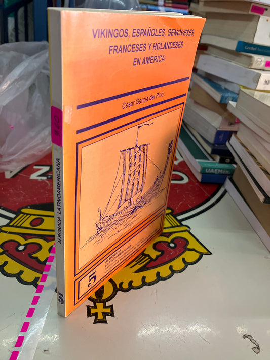 ALBORADA LATINOAMERICANA VIKINGOS ESPAÑOLES GENOVESES FRANCESES Y HOLANDESES EN AMÉRICA POR CESAR GARCIA DEL PINO USADO HISTORIA LITERARIO 207