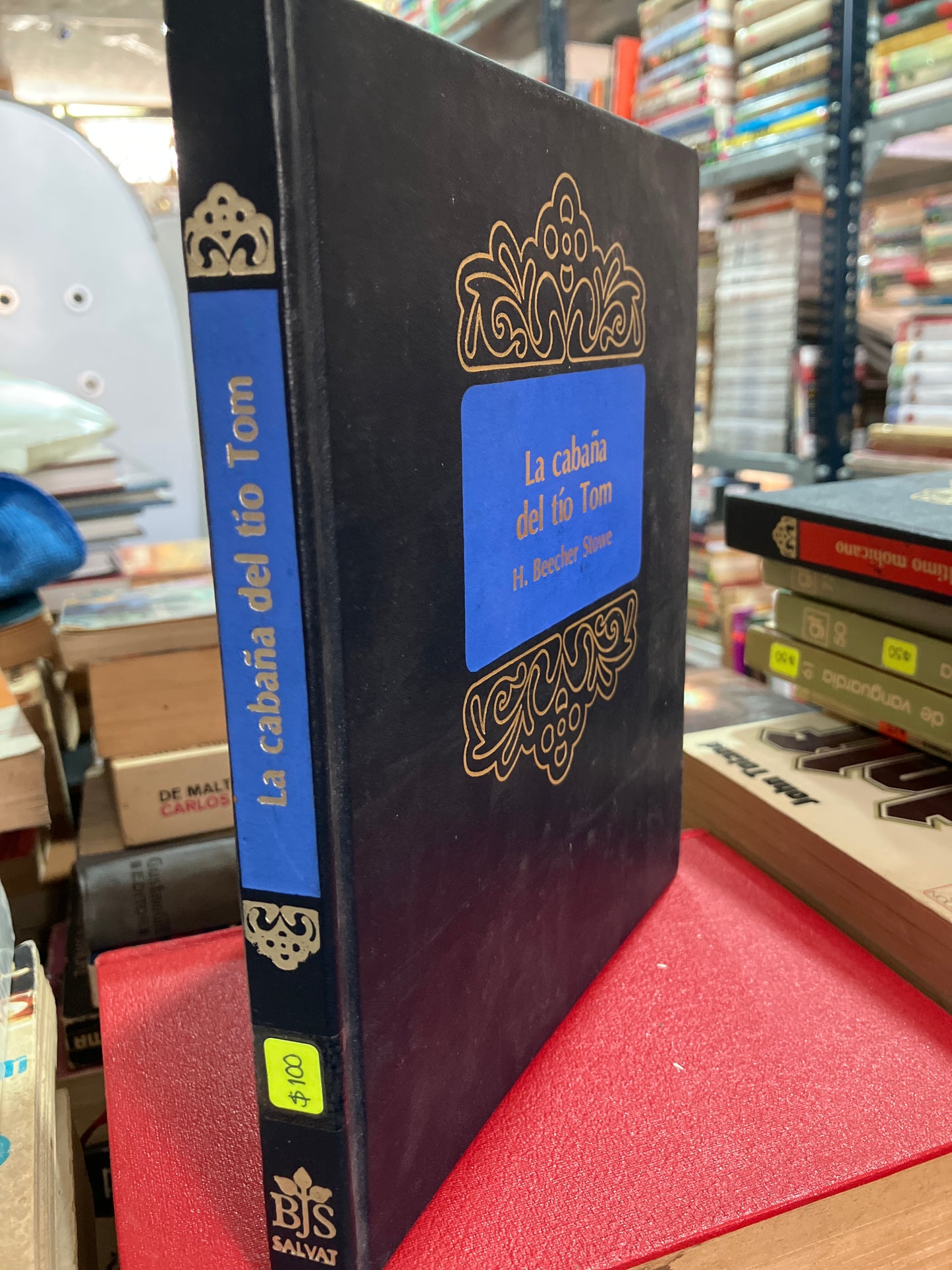 LA CABAÑA DEL TÍO TOM POR H BEECHER STOWE USADO NOVELA ALDAMA