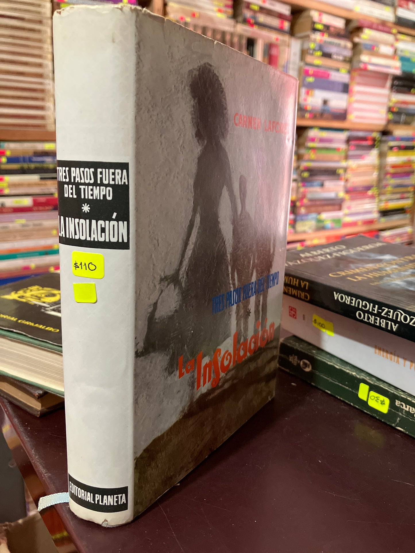 LA INSOLACIÓN POR CARMEN LAFORET USADO NOVELA LITERARIO 305