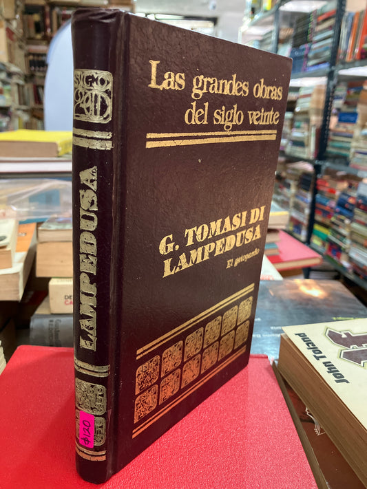 EL GATOPARDO POR G TOMASI DI LAMPEDUSA USADO NOVELA ALDAMA