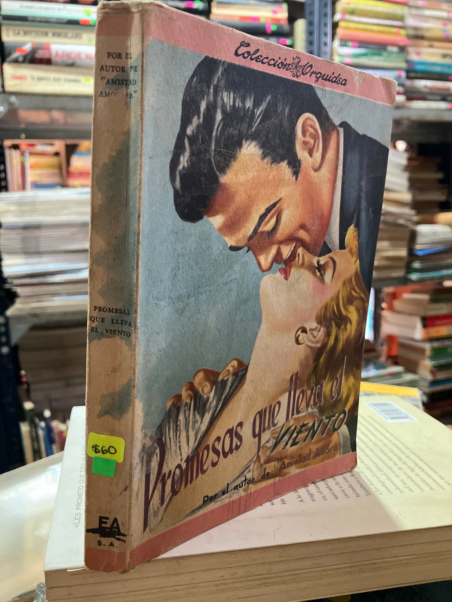 PROMESAS QUE LLEVA EL VIENTO USADO NOVELAS ALDAMA