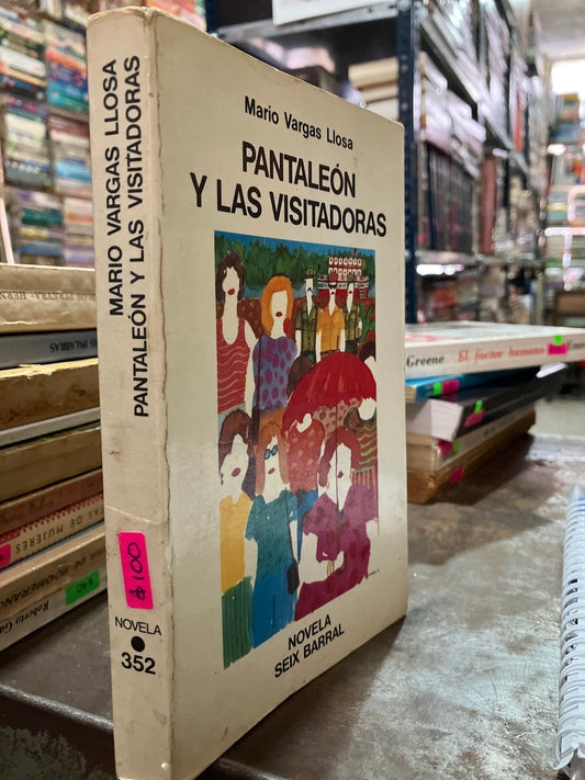 PANTALEON Y LAS VISITADORES POR MARIO VARGAS LLOSA USADO NOVELAS ALDAMA
