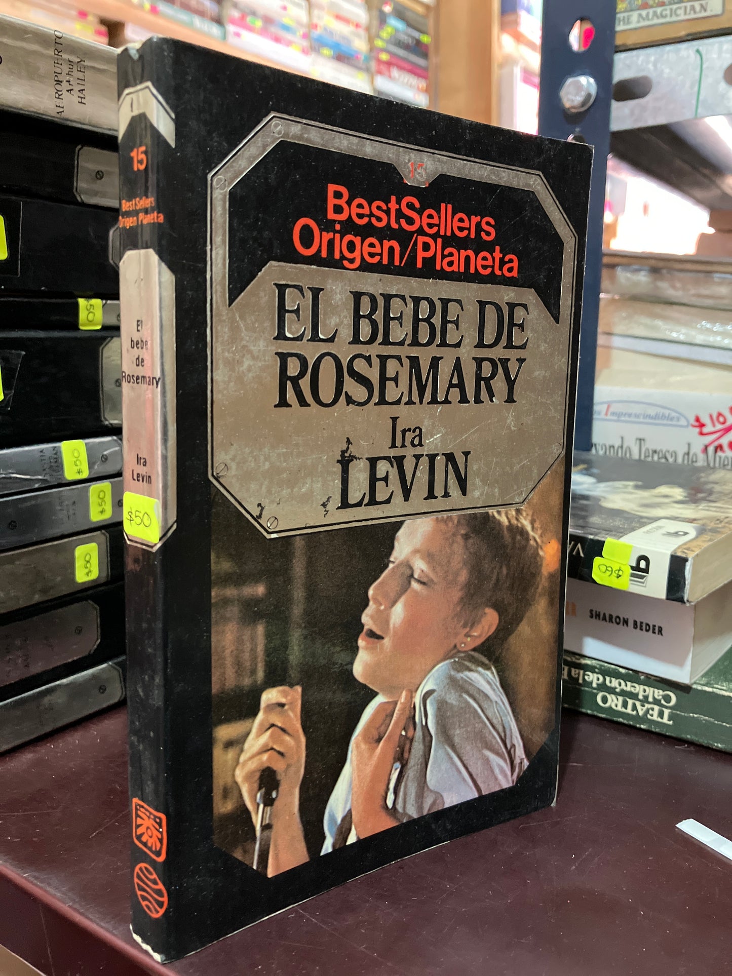 EL BEBÉ DE ROSEMARY POR IRA LEVIN USADO NOVELA LITERARIO 305