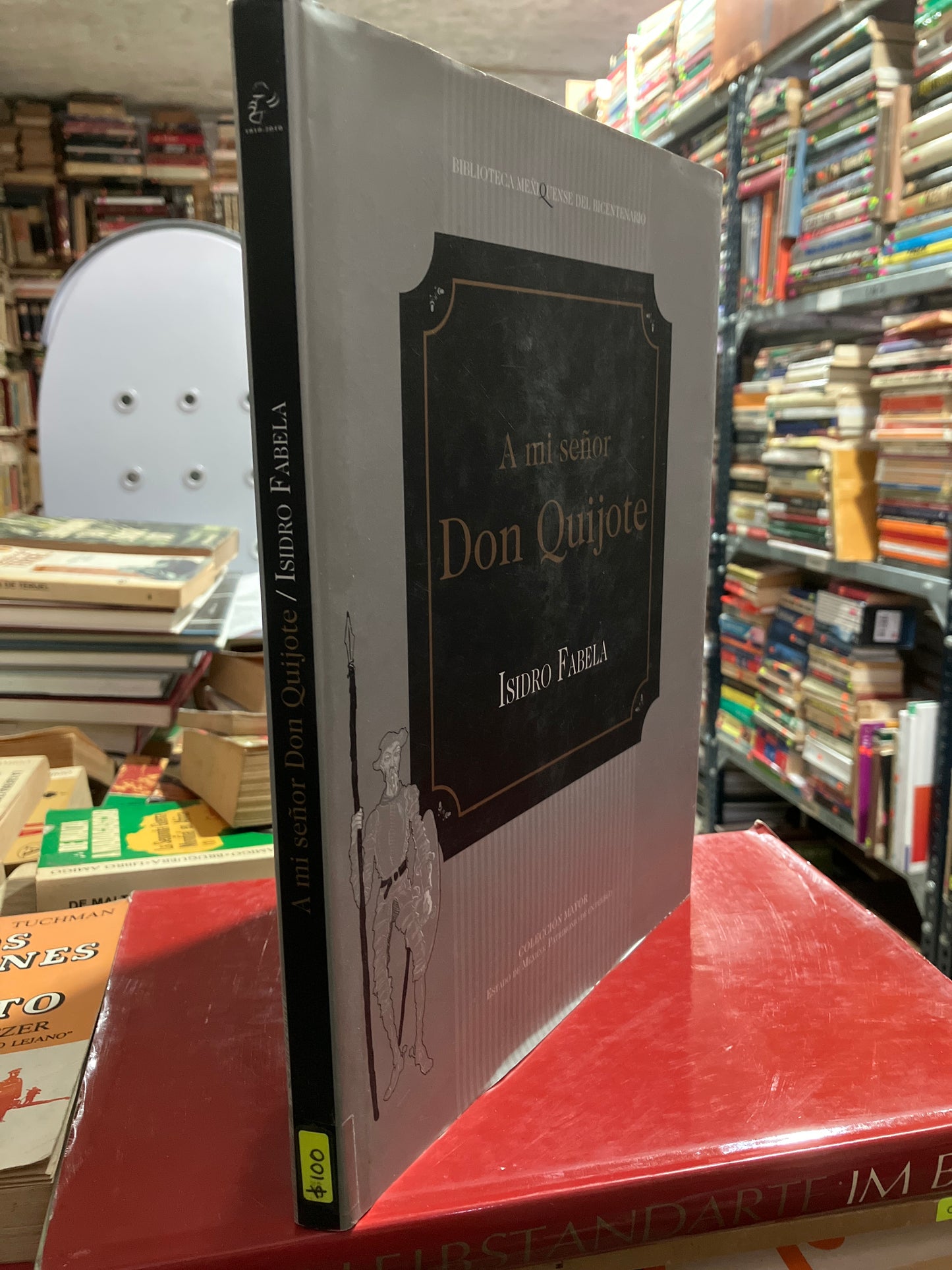 A MI SEÑOR DON QUIJOTE POR ISIDRO FABELA USADO NOVELA ALDAMA