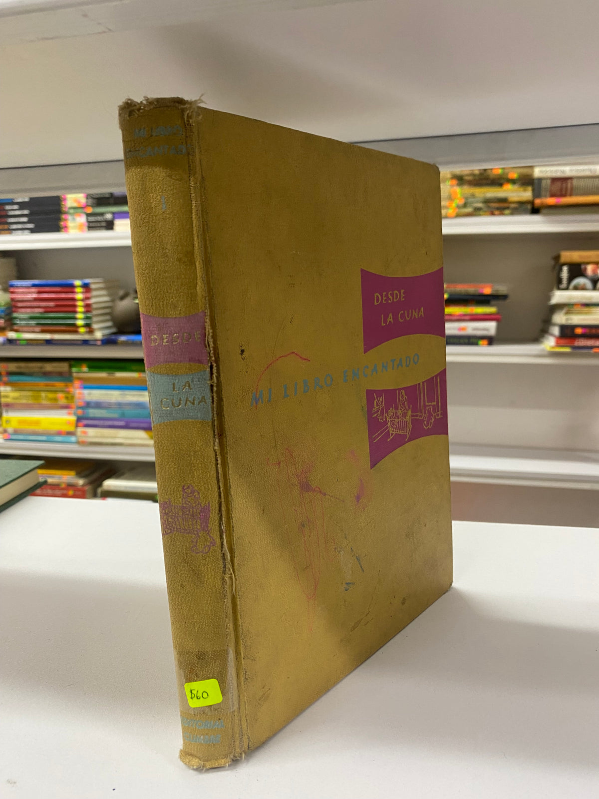 MI LIBRO ENCANTADO DESDE LA CUNA VARIOS AUTORES USADO INFANTIL JUAREZ 515
