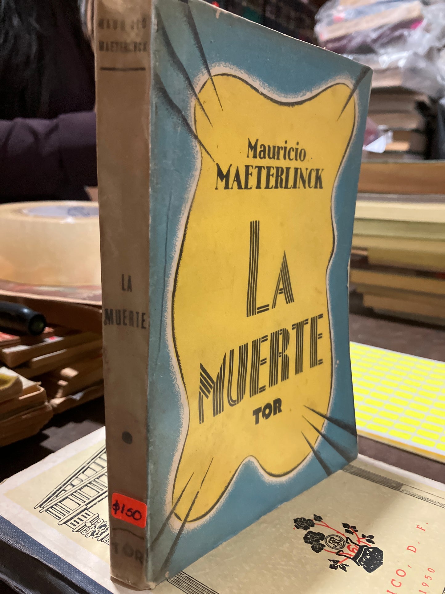 LA MUERTE POR MAURICIO MAETERLINCK 1940 USADO ANTIGUOS ALDAMA