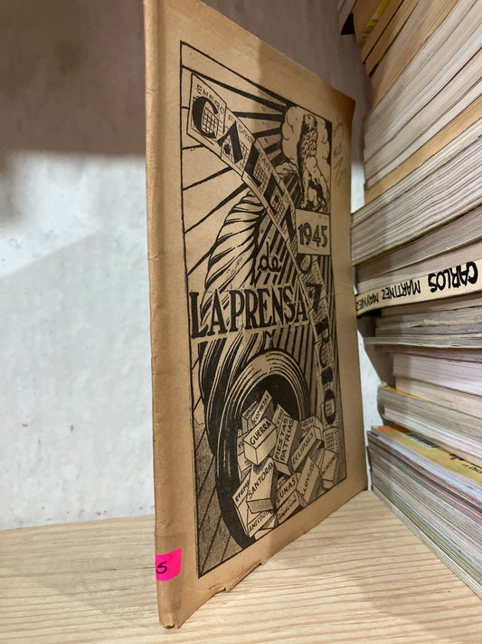 CALENDARIO DE LA PRENSA 1945 USADO ANTIGUOS ALDAMA