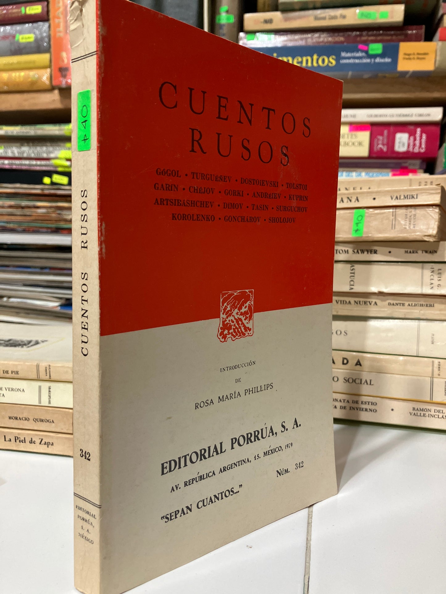 CUENTOS RUSOS POR AUTORES VARIOS USADO NOVELA JUAREZ