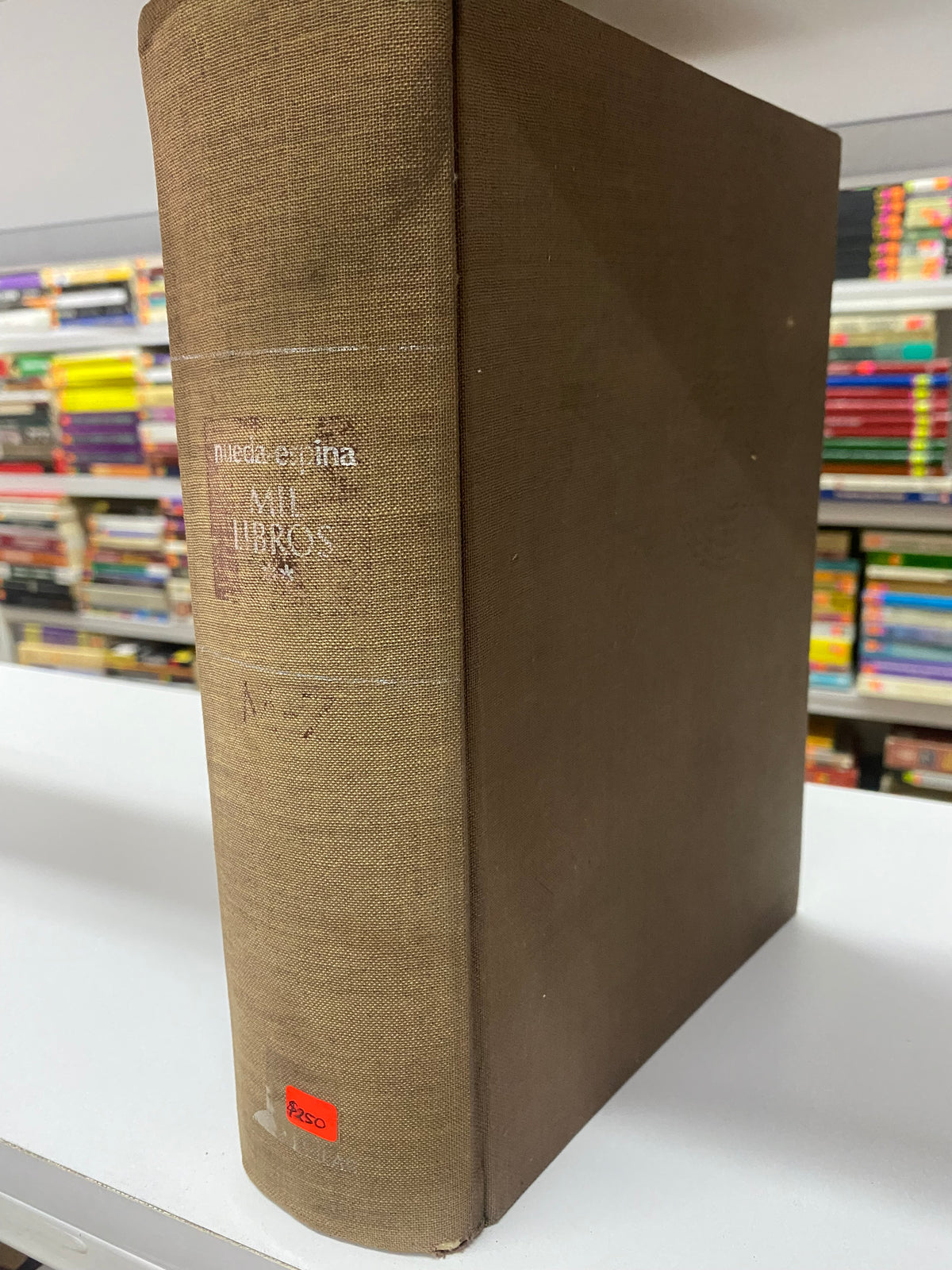 NUEDA ESPINA MIL LIBROS A-L USADO HISTORIA JUAREZ 515