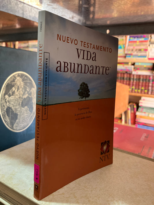 NUEVO TESTAMENTO VIDA ABUNDANTE VERSION NTV USADO RELIGIÓN ALDAMA