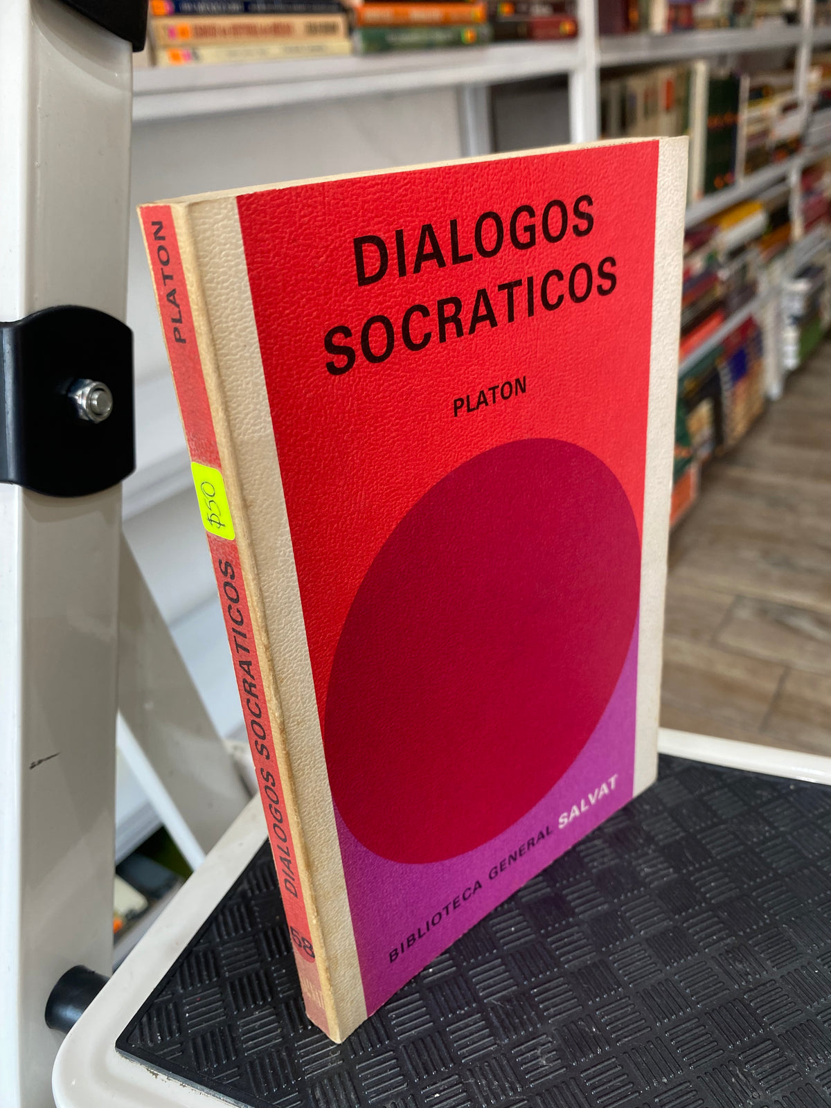 DIALOGOS SOCRATICOS  PLATON USADO NOVELAS JUAREZ 515
