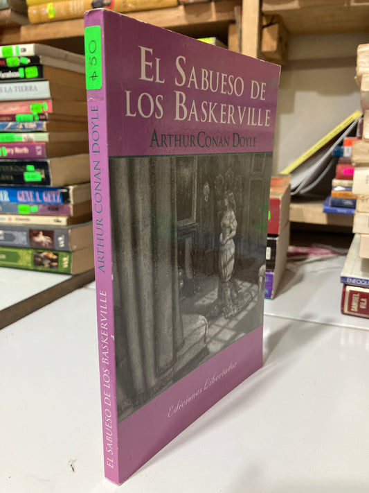 EL SABUESO DE LOS BASKERVILLE POR ARTHUR CONAN DOYLE USADO NOVELA JUAREZ