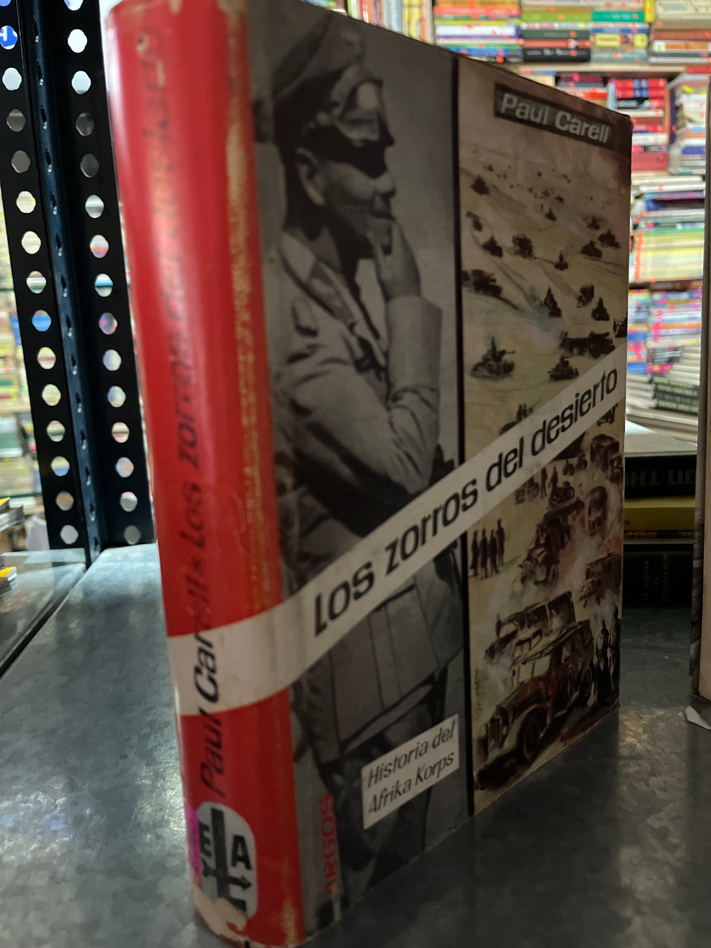 LOS ZORROS DEL DESIERTO POR PAUL CARREL USADO HISTORIA ALDAMA