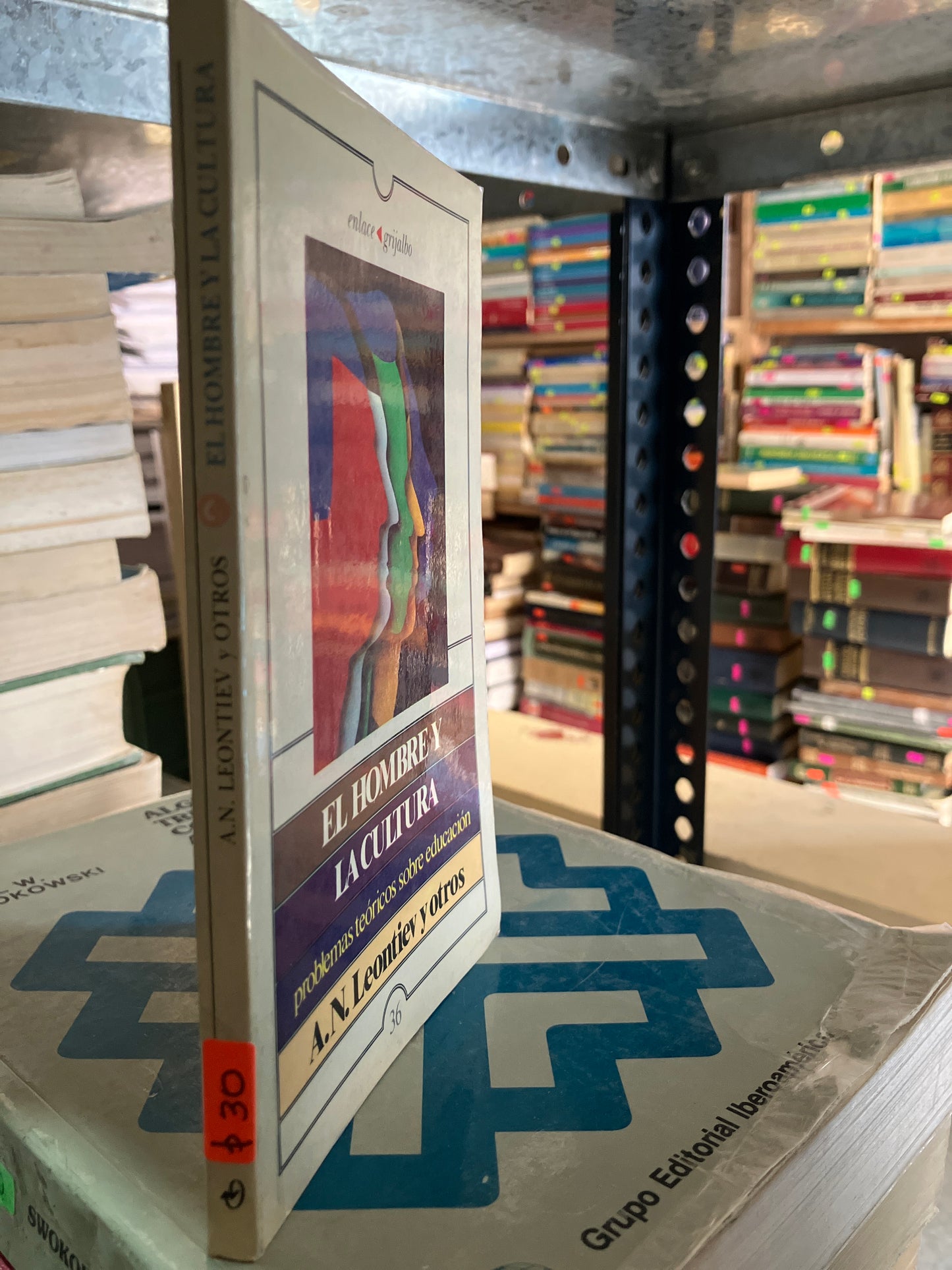 EL HOMBRE Y LA CULTURA POR A N LEONTIEV USADO EDUCACION ALDAMA