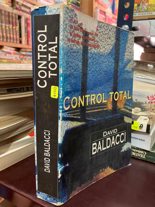 CONTROL TOTAL POR DAVID BALDACCI USADO NOVELA LITERARIO 305