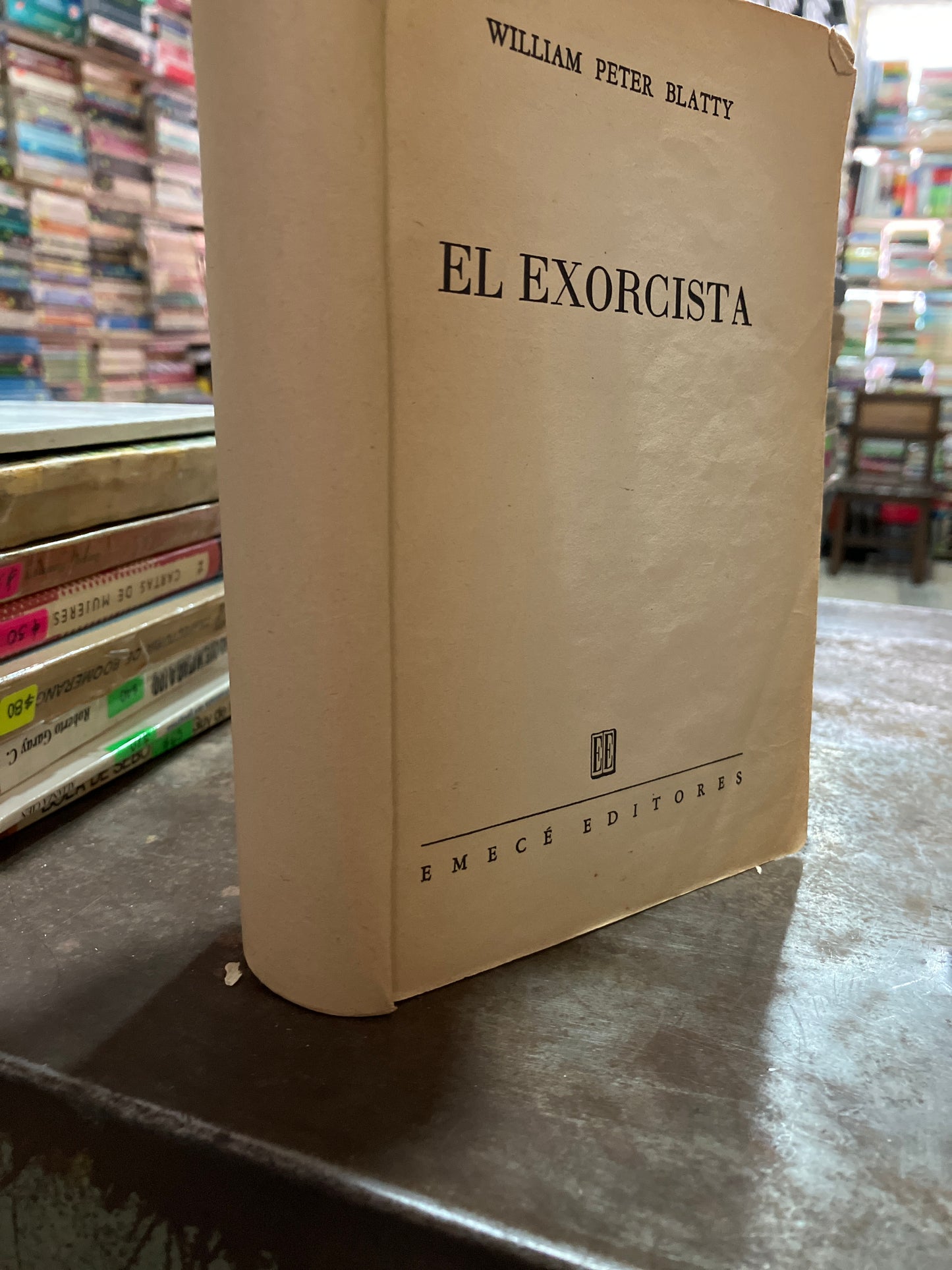EL EXORCISTA POR WILLIAM PETER BLATTY USADO NOVELAS ALDAMA