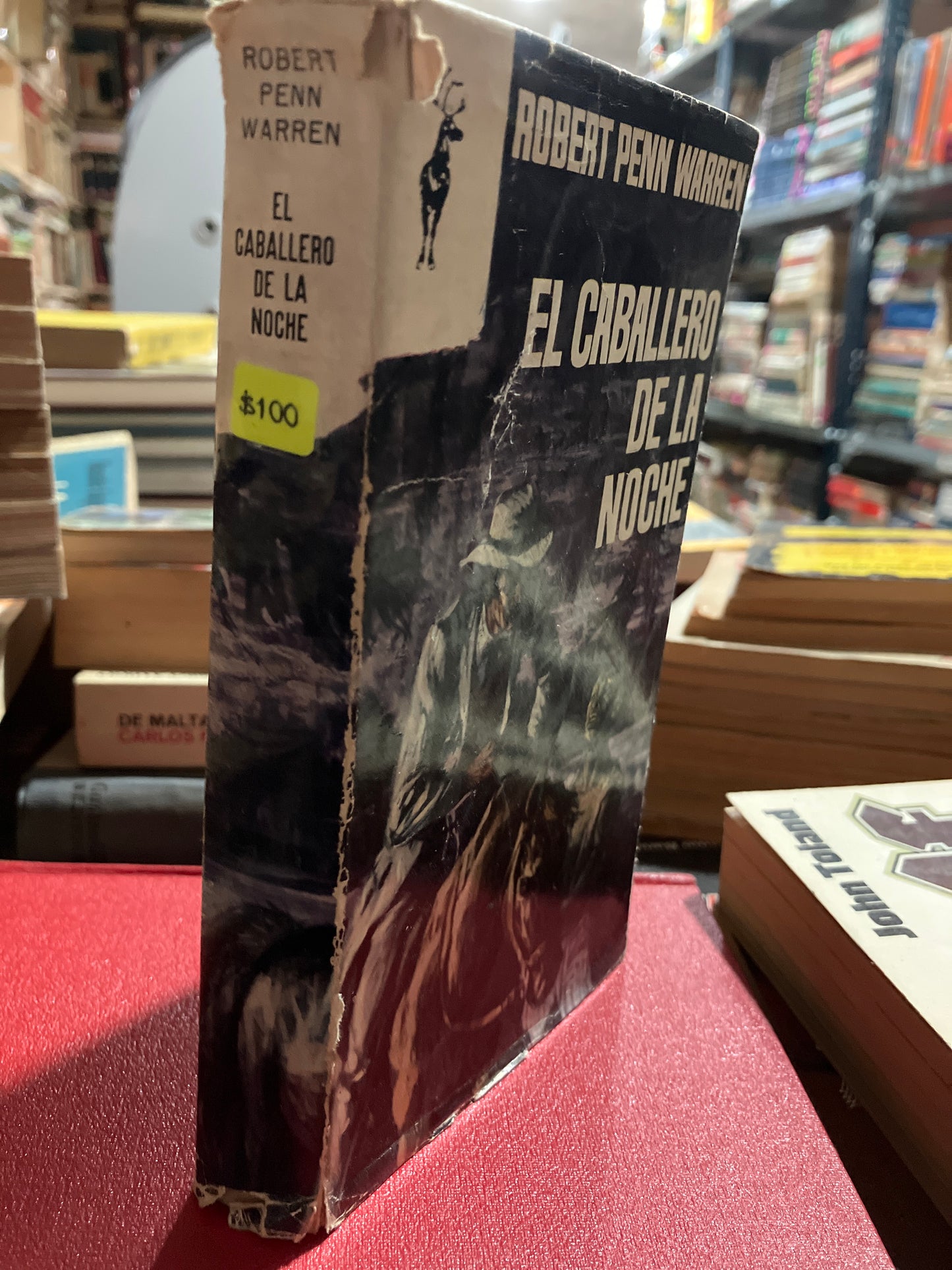 EL CABALLERO DE LA NOCHE POR ROBERT PENN WARREN USADO NOVELA ALDAMA