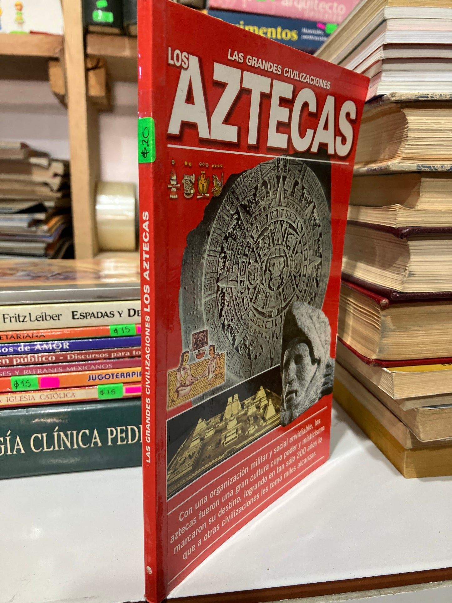 LAS GRANDES CIVILIZACIONES LOS AZTECAS USADO HISTORIA JUAREZ