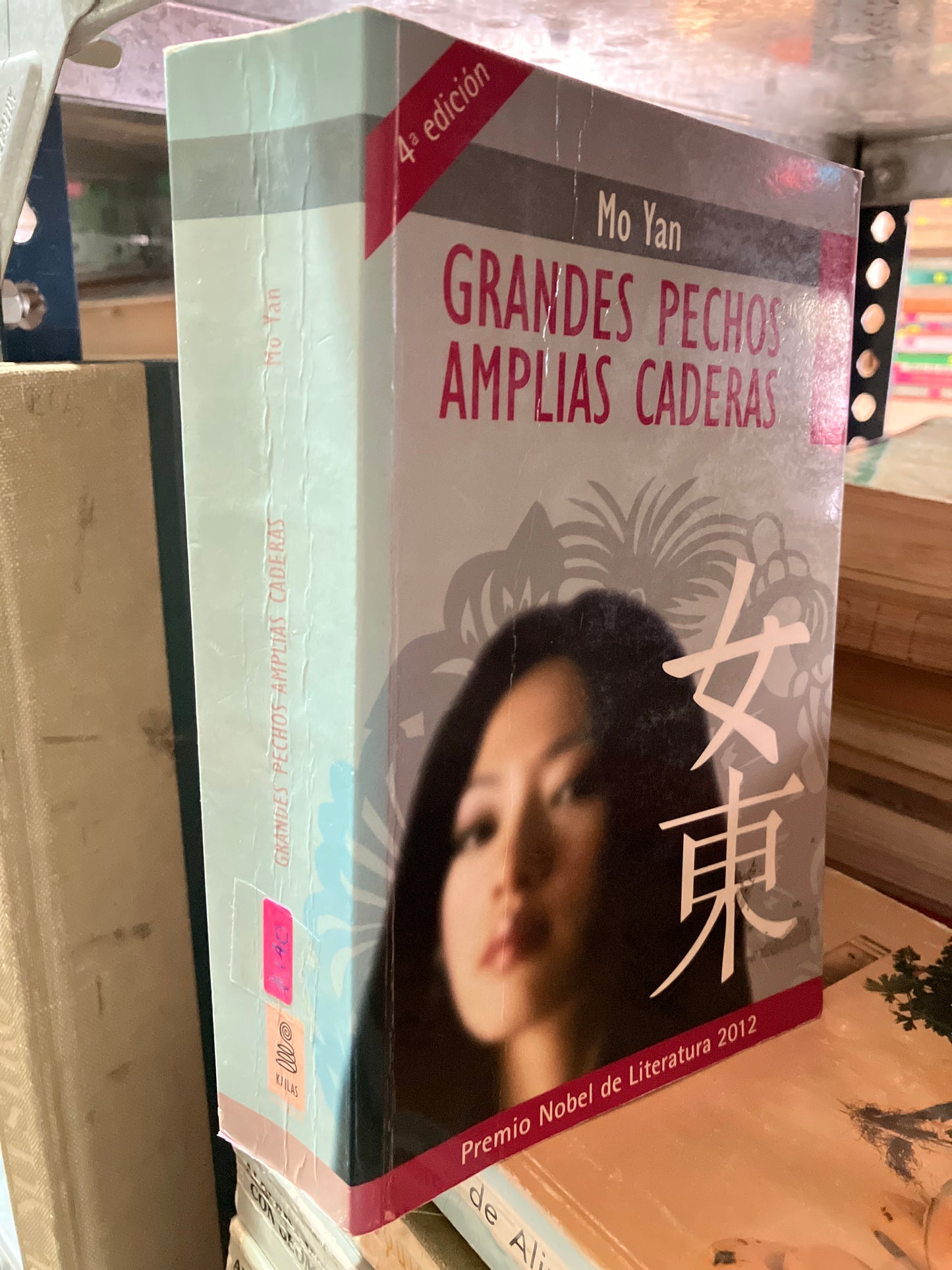 GRANDES PECHOS AMPLIAS CADERAS POR MO YAN USADO NOVELAS ALDAMA