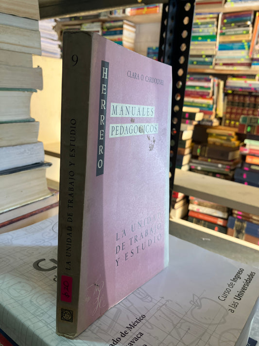 MANUALES PEDAGOGICOS POR CLARA O CARDOUNEL USADO EDUCACION ALDAMA