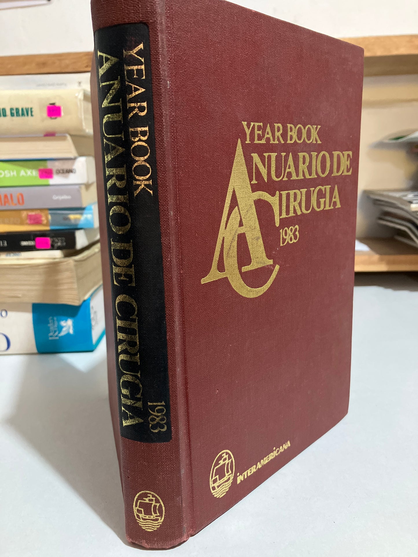 ANUARIO DE CIRUGÍA YEAR BOOK USADO SALUD JUAREZ