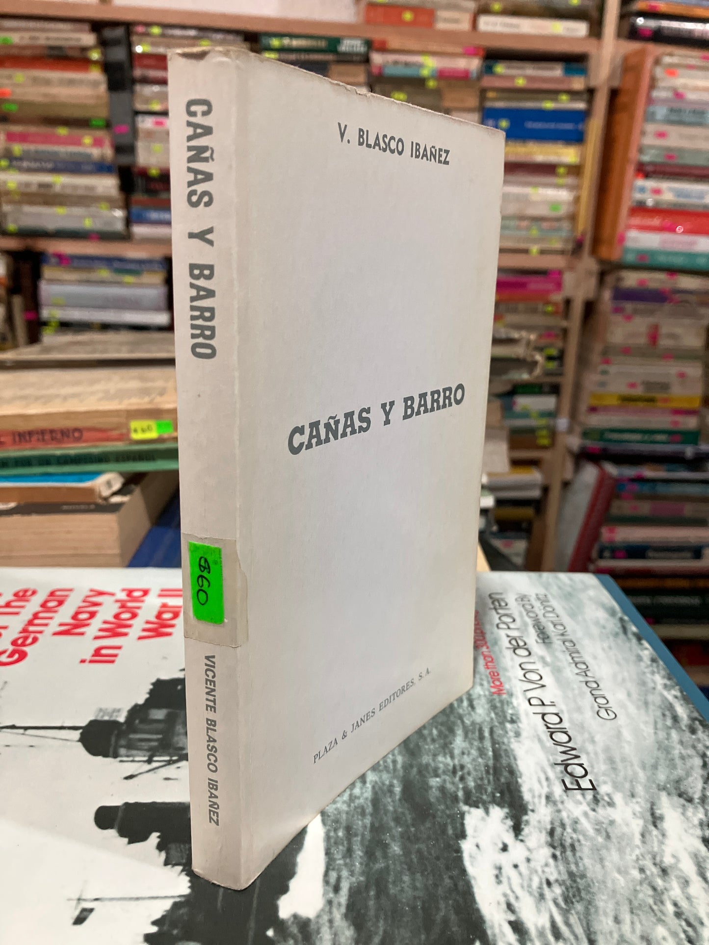 CAÑAS Y BARRO POR V BLASCO IBÁÑEZ USADO NOVELA ALDAMA