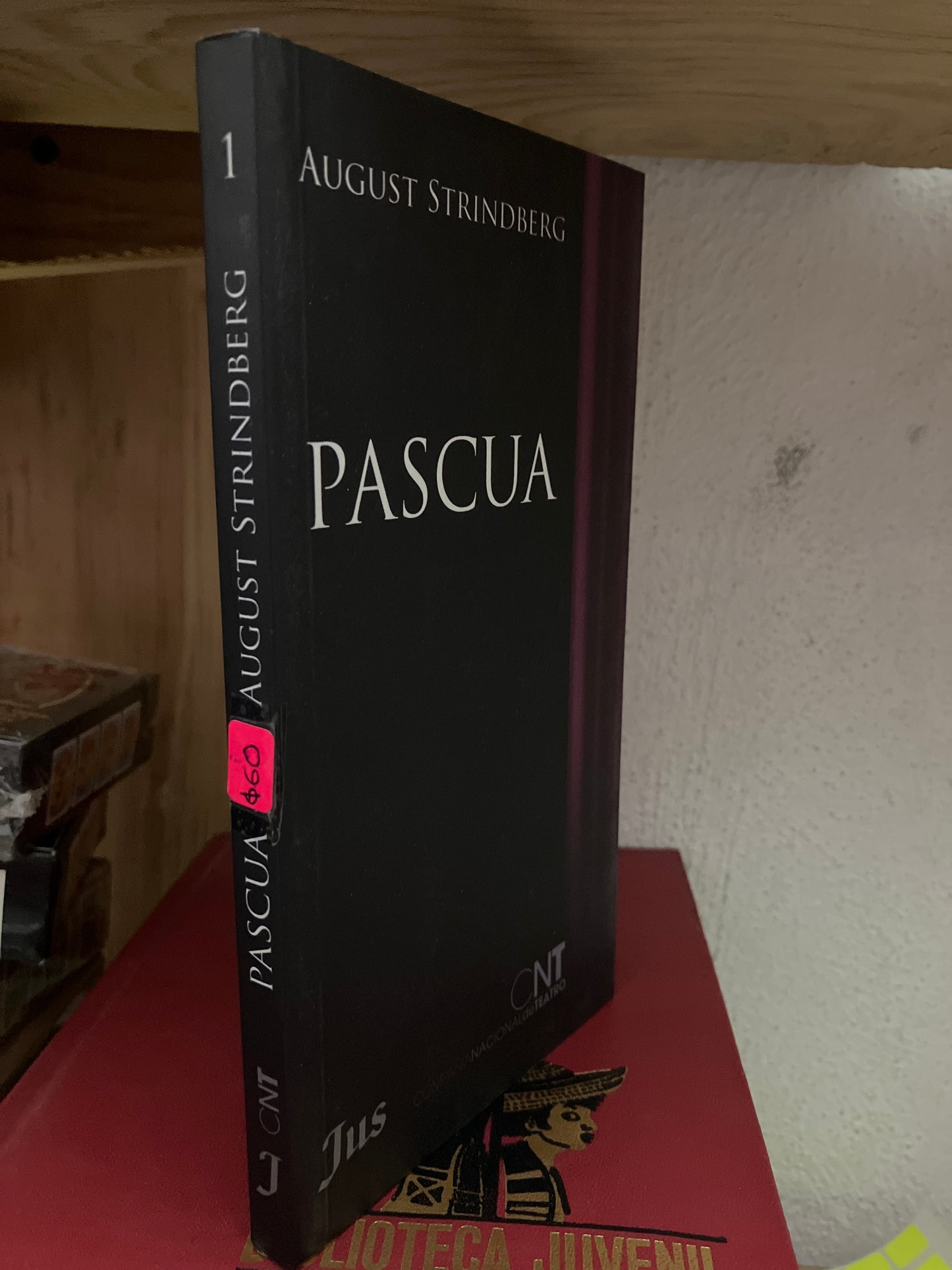 PASCUA POR AUGUST STRINDBERG USADO NOVELA LITERARIO 305