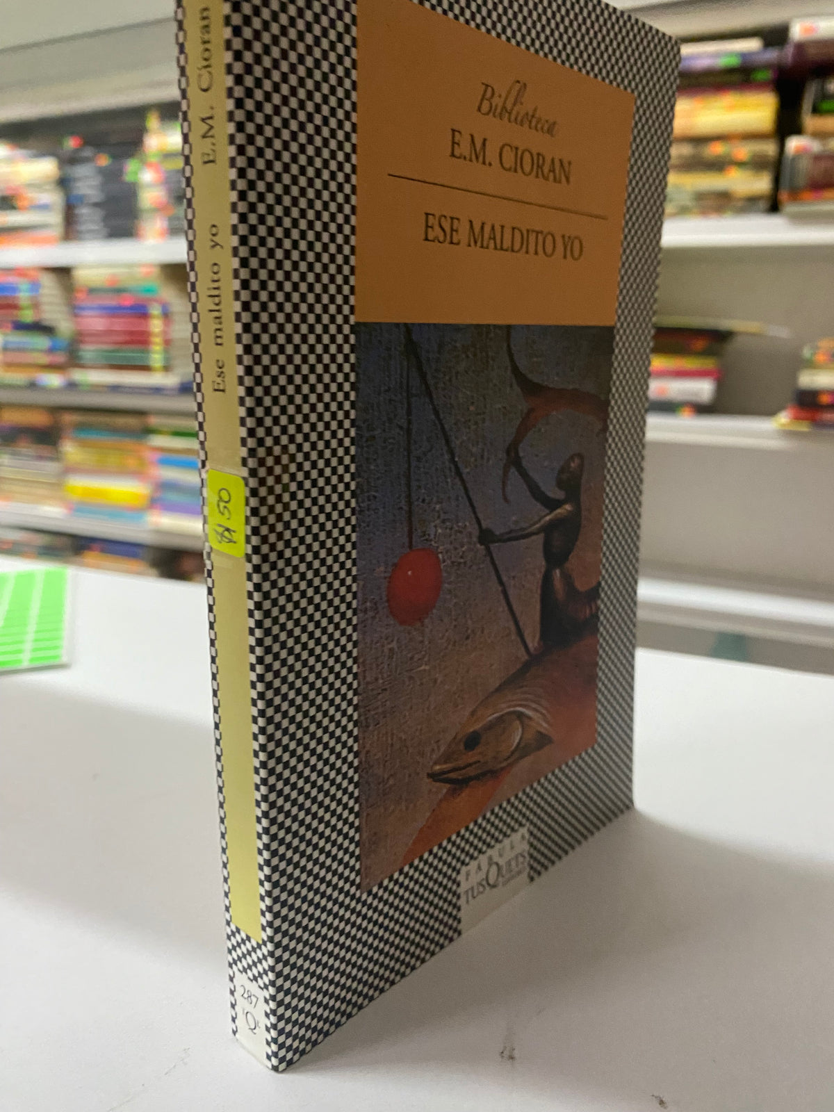 EM CIORAN ESE MALDITO YO USADO NOVELA JUAREZ 515