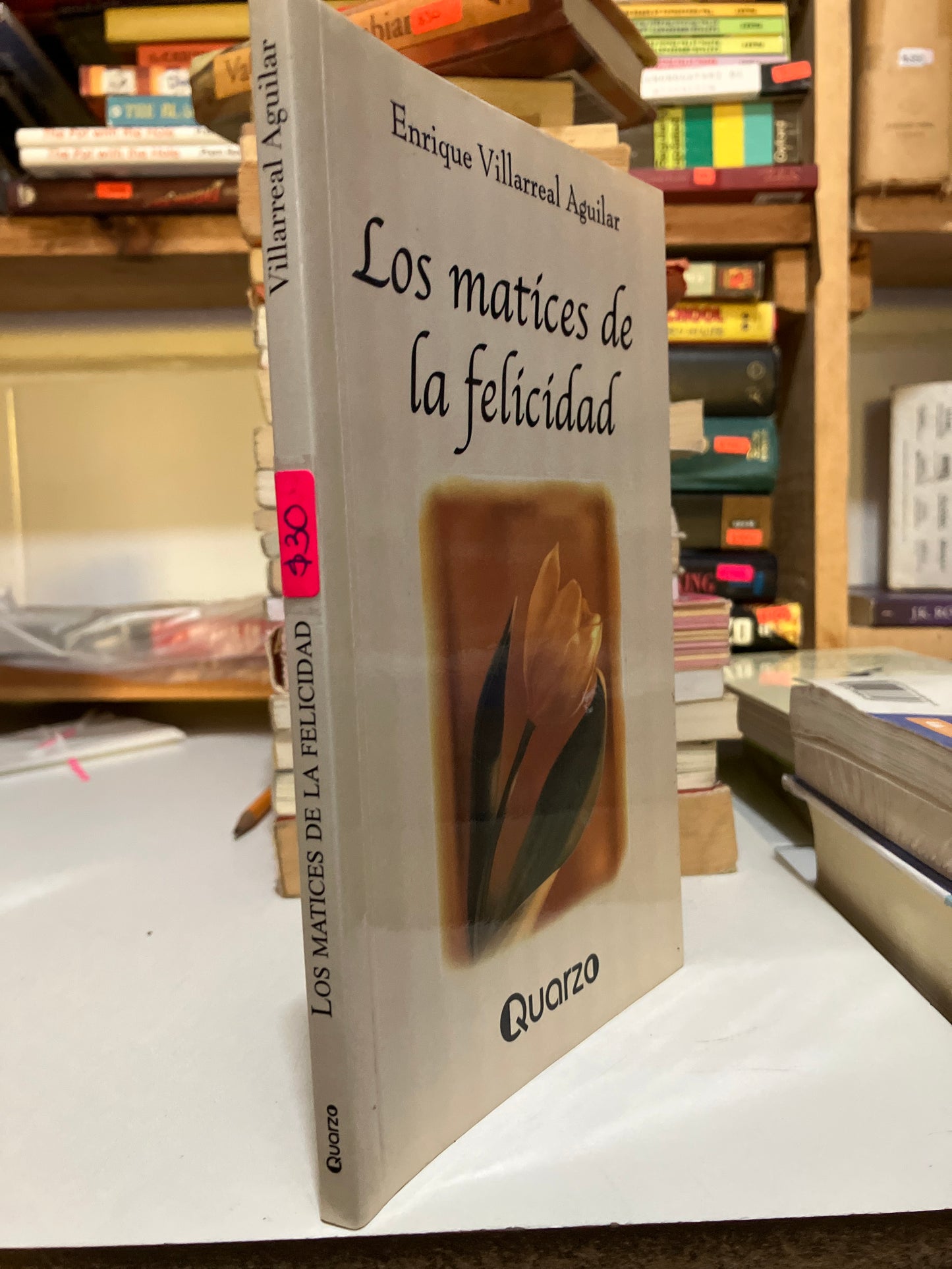 LOS MATICES DE LA FELICIDAD POR ENRIQUE VILLAREAL AGUILAR USADO SUPERACIÓN PERSONAL JUAREZ