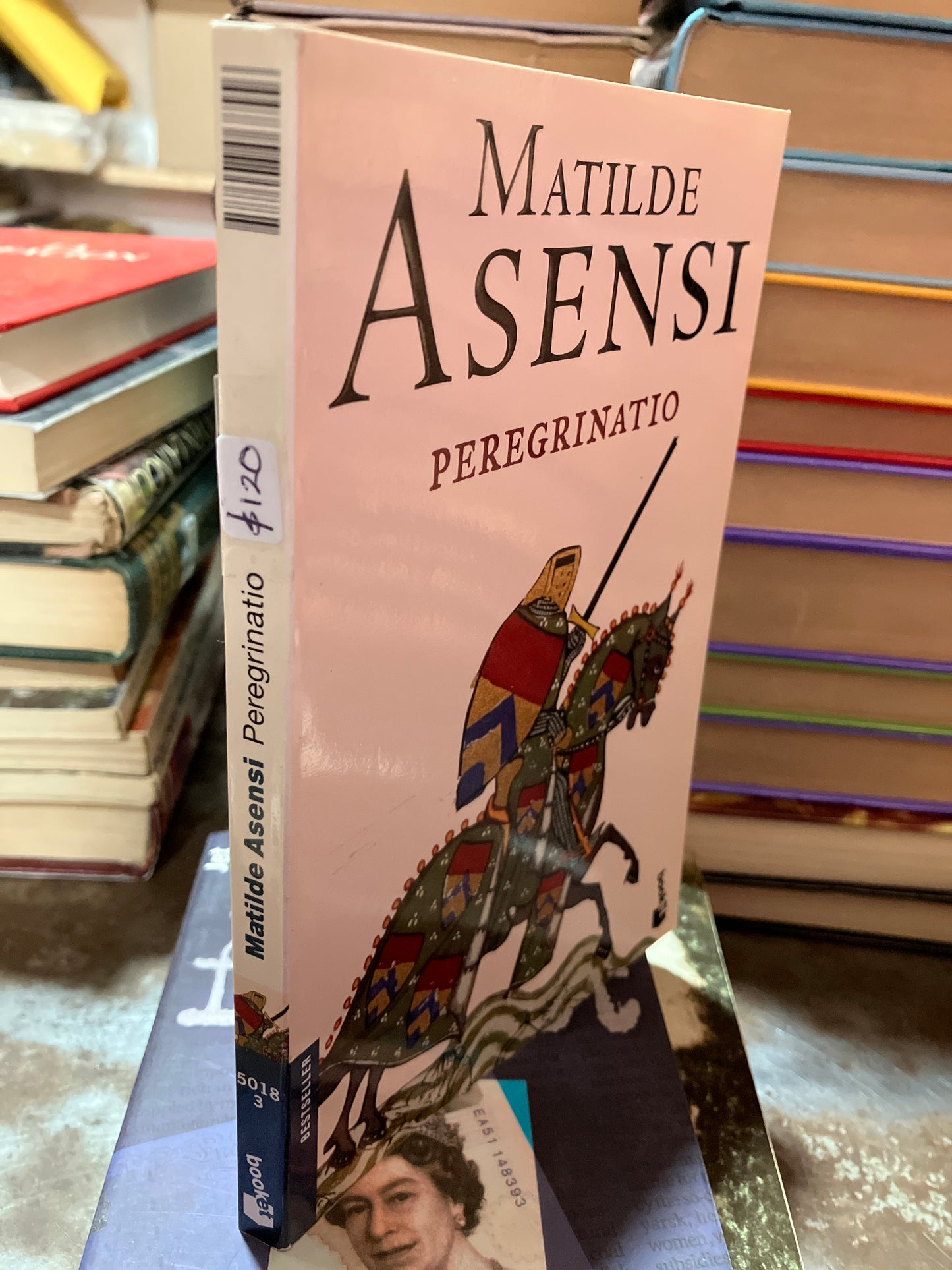 PEREGRINATIO POR MATILDE ASENSI USADO NOVELAS ALDAMA