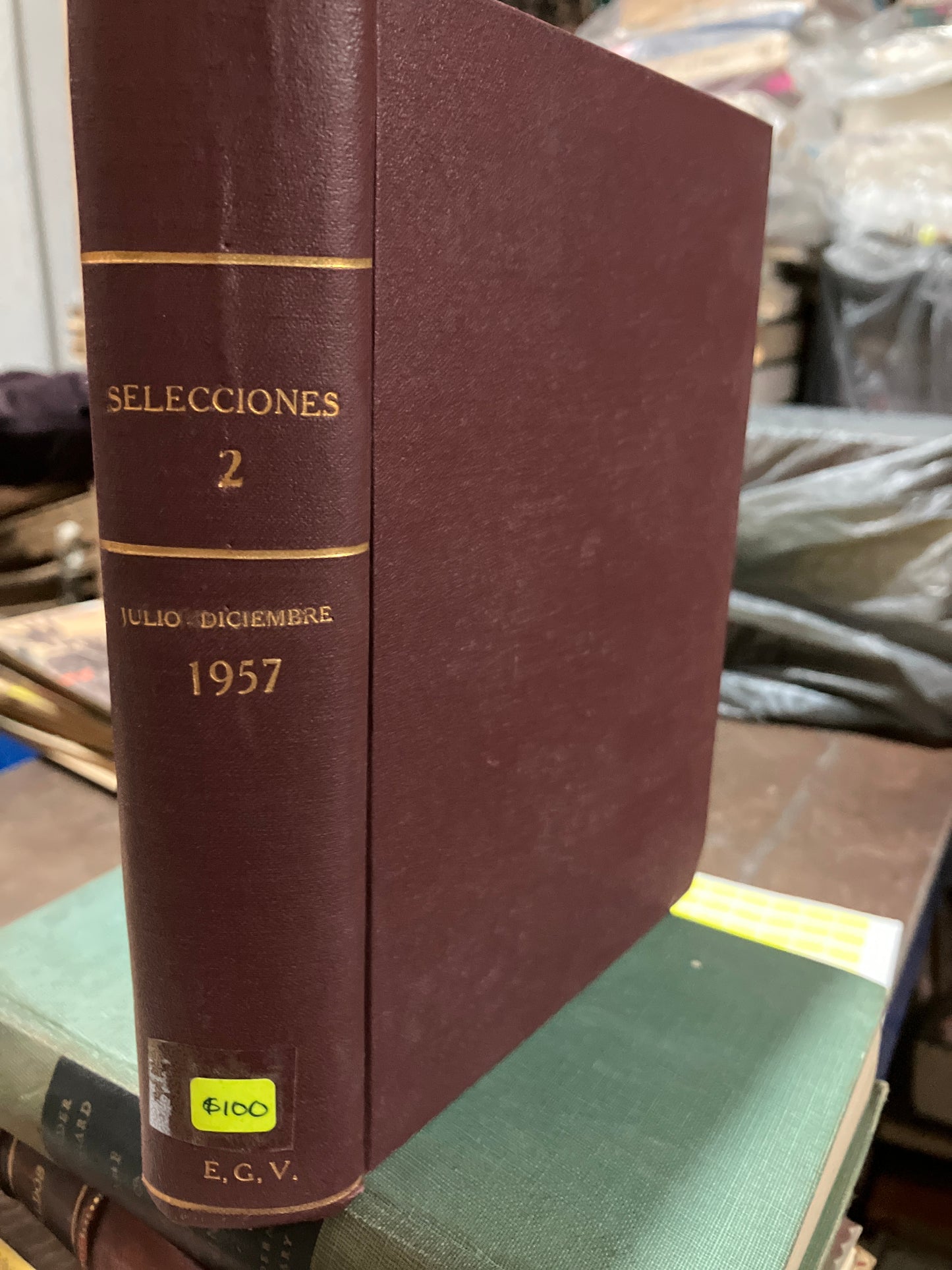 SELECCIONES 2 JULIO-DICIEMBRE 1957 USADO ANTIGUOS ALDAMA