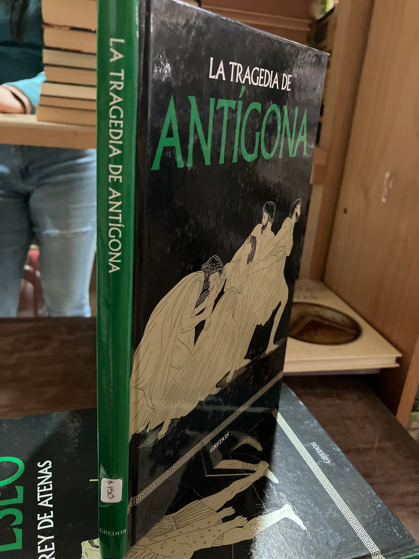 LA TRAGEDIA DE ANTIGONA USADO HISTORIA ALDAMA