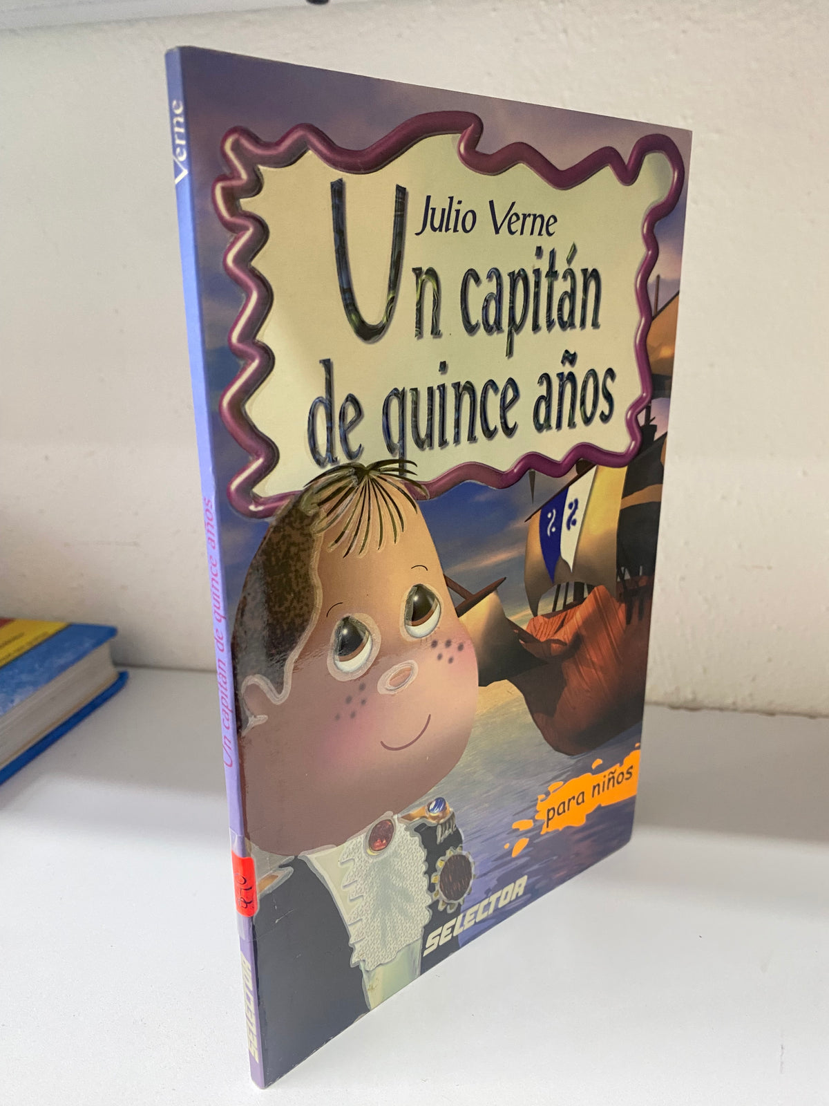 UN CAPITAN DE QUINCE AÑOS JULIO VERNE USADO INFANTIL JUAREZ 515