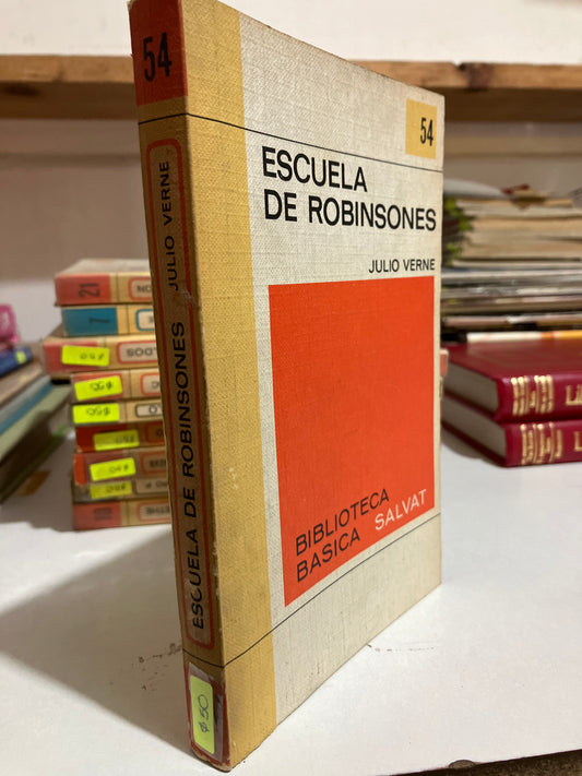 ESCUELA DE ROBINSONES POR JULIO VERNE USADO NOVELAS JUAREZ