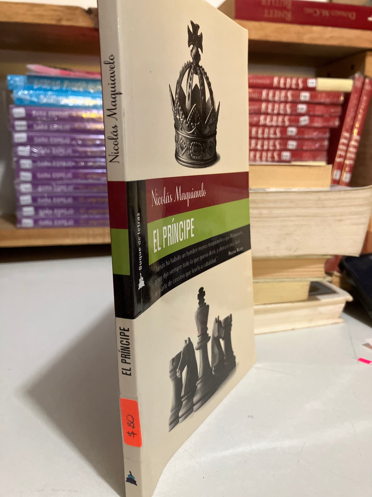 EL PRINCIPE POR NICOLÁS MAQUIAVELO USADO NOVELAS JUAREZ