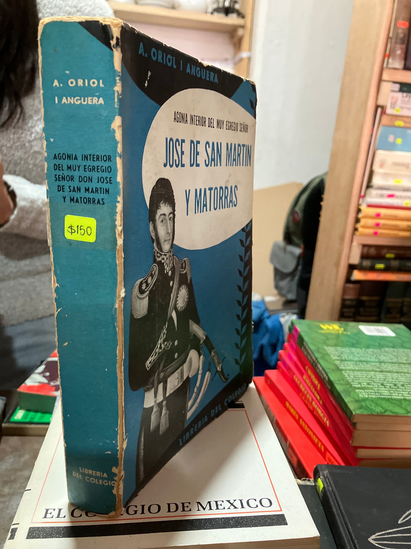 JOSÉ DE SAN MARTÍN Y MATORRAS POR A ORIOL I ANGUERA USADO HISTORIA ALDAMA