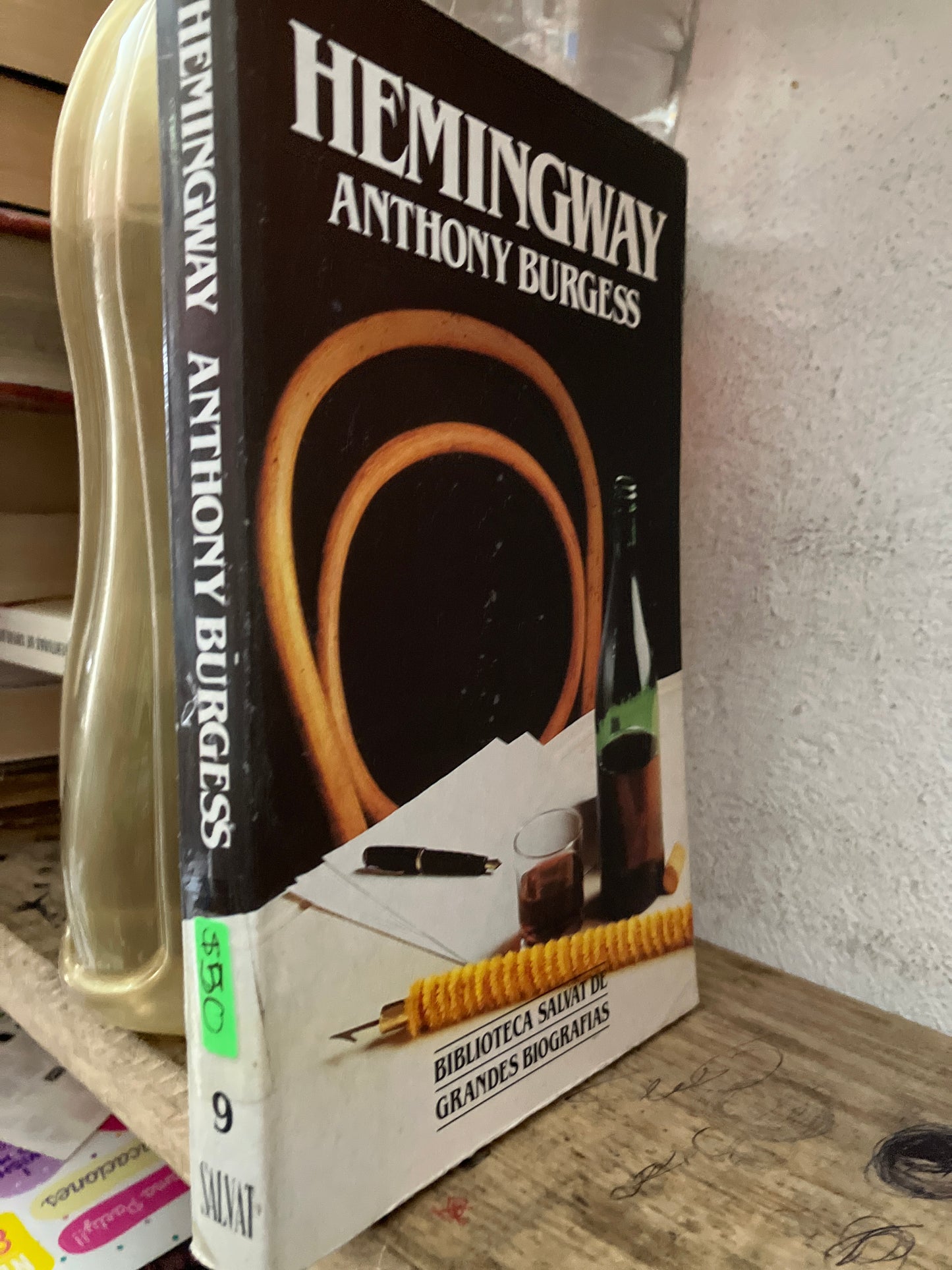 HEMINGWAY POR ANTHONY BURGESS USADO HISTORIA LITERARIO 305