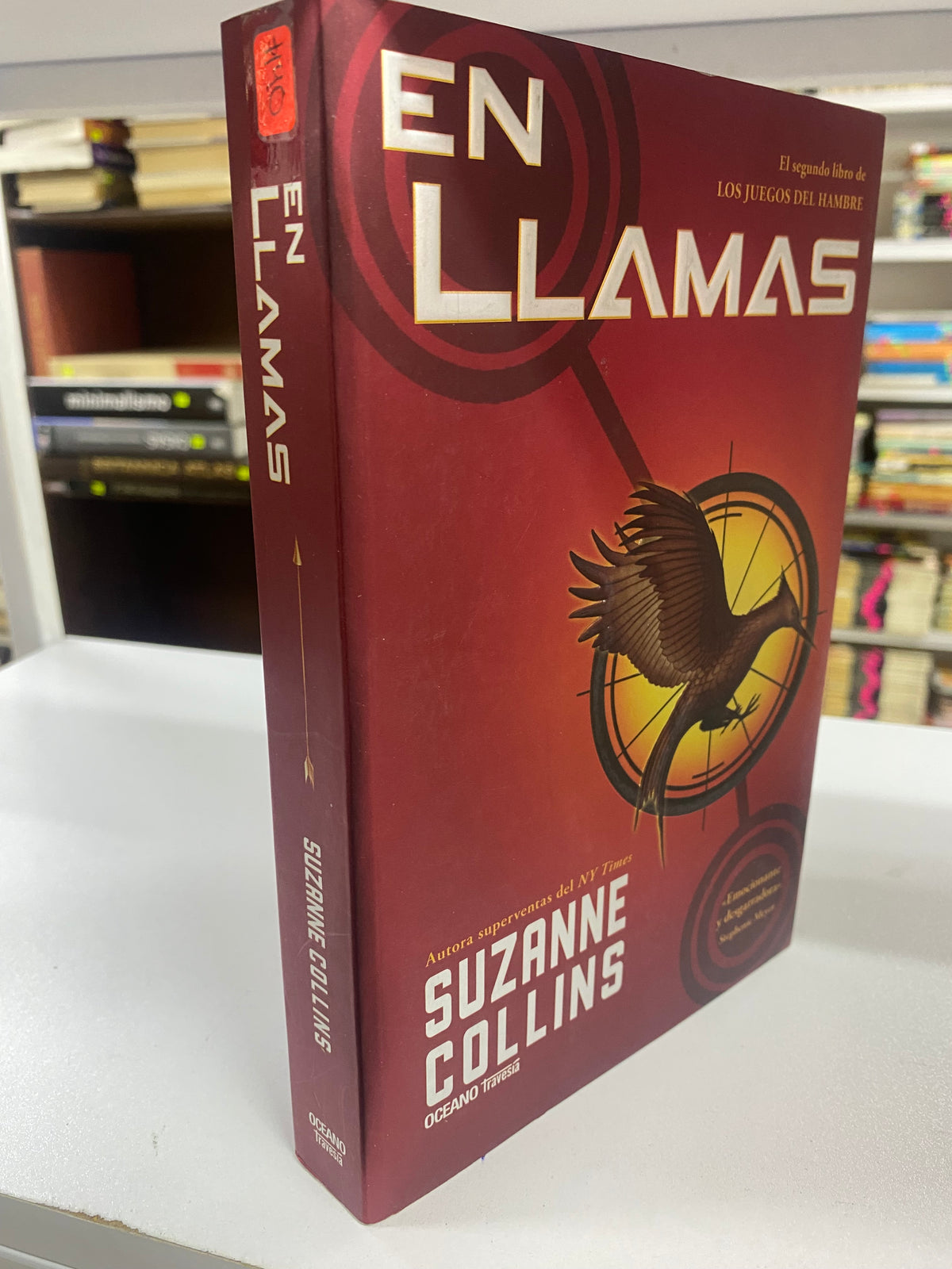 EN LLAMAS SUZANE COLLINS USADO NOVELA JUAREZ 515