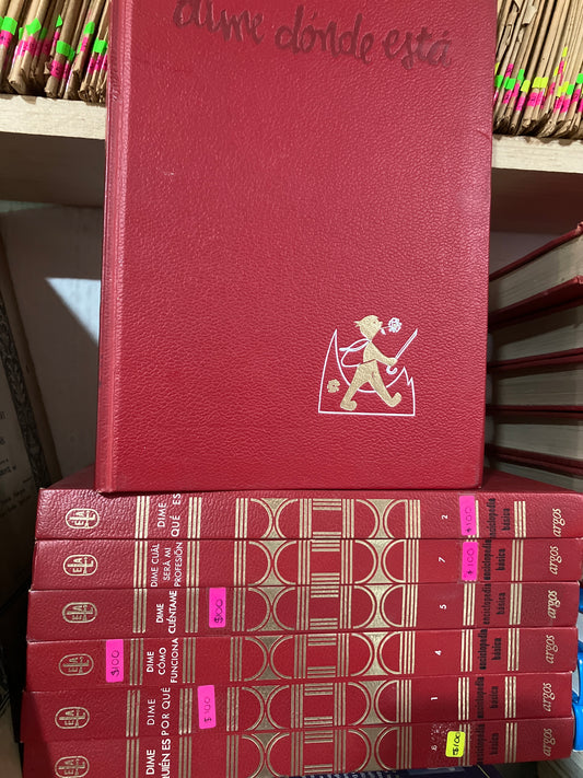 ENCICLOPEDIA BÁSICA 7 TOMOS USADO INFANTILES ALDAMA