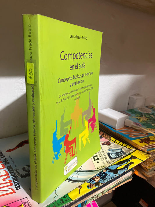 COMPETENCIAS EN EL AULA POR LAURA FRADE RUBIO USADO EDUCACION JUAREZ