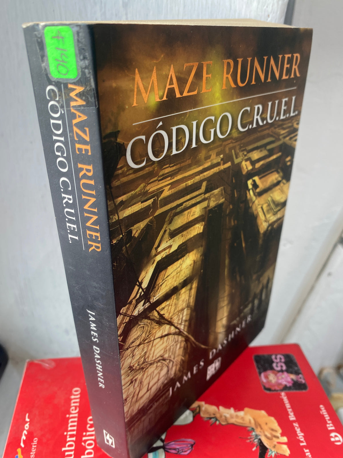 MAZE RUNNER CODIGO CRUEL POR JAMES DASHNER USADO NOVELAS JUAREZ 515