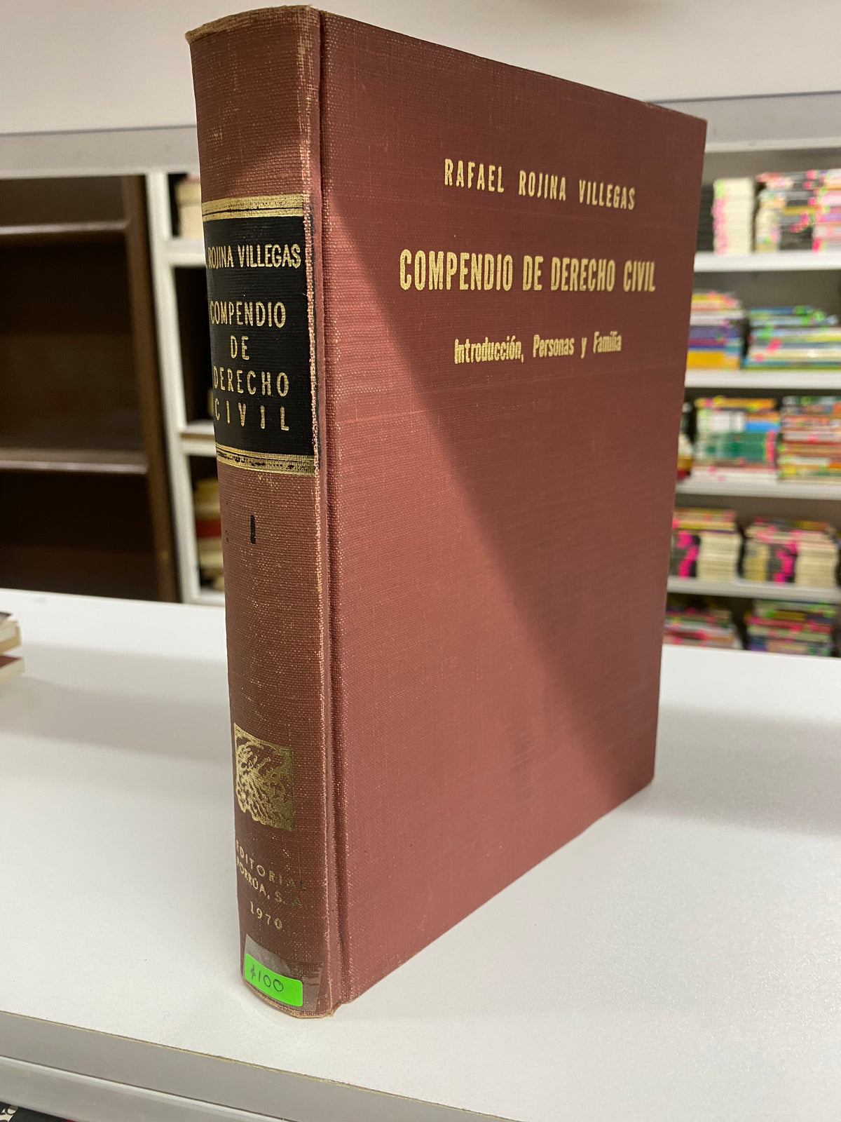 COMPENDIO DE DERECHO CIVIL RAFAEL ROJINA VILLEGAS USADO DERECHO JUAREZ 515