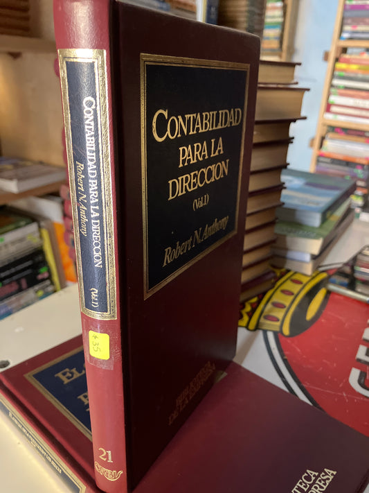 CONTABILIDAD PARA LA DIRECCIÓN POR ROBERT N ANTHONY USADO ADMINISTRACIÓN LITERARIO 207
