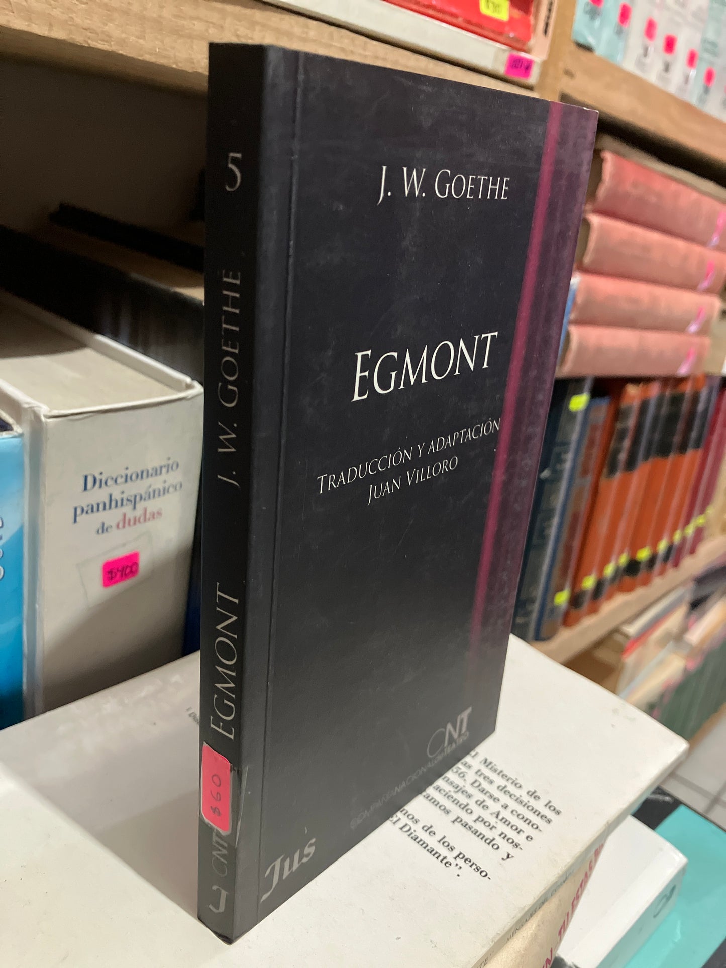 EGMONT J W GOETHE USADO NOVELA LITERARIO 305