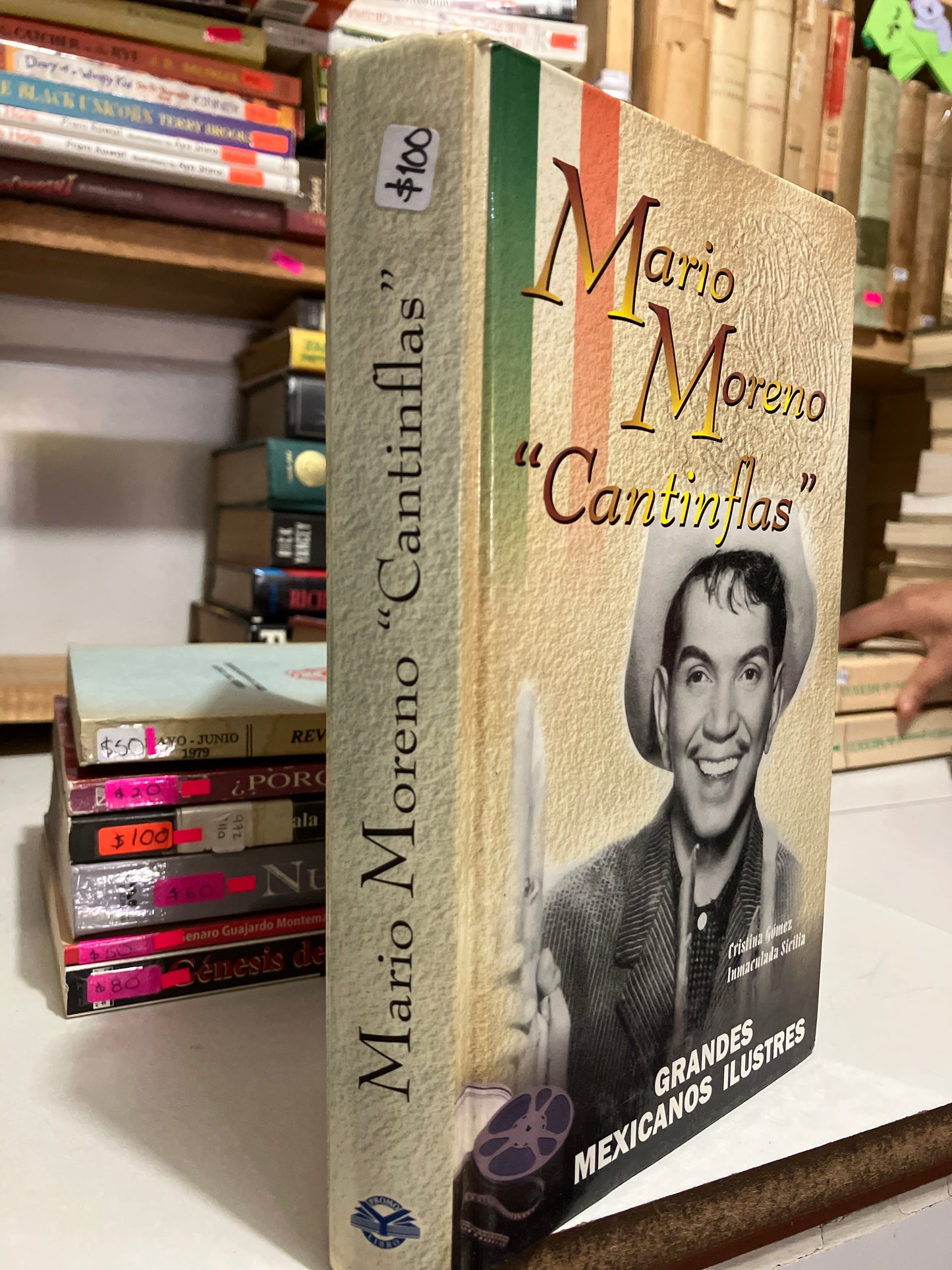 MARIO MORENO CANTINFLAS POR CRISTINA GÓMEZ USADO HISTORIA JUAREZ