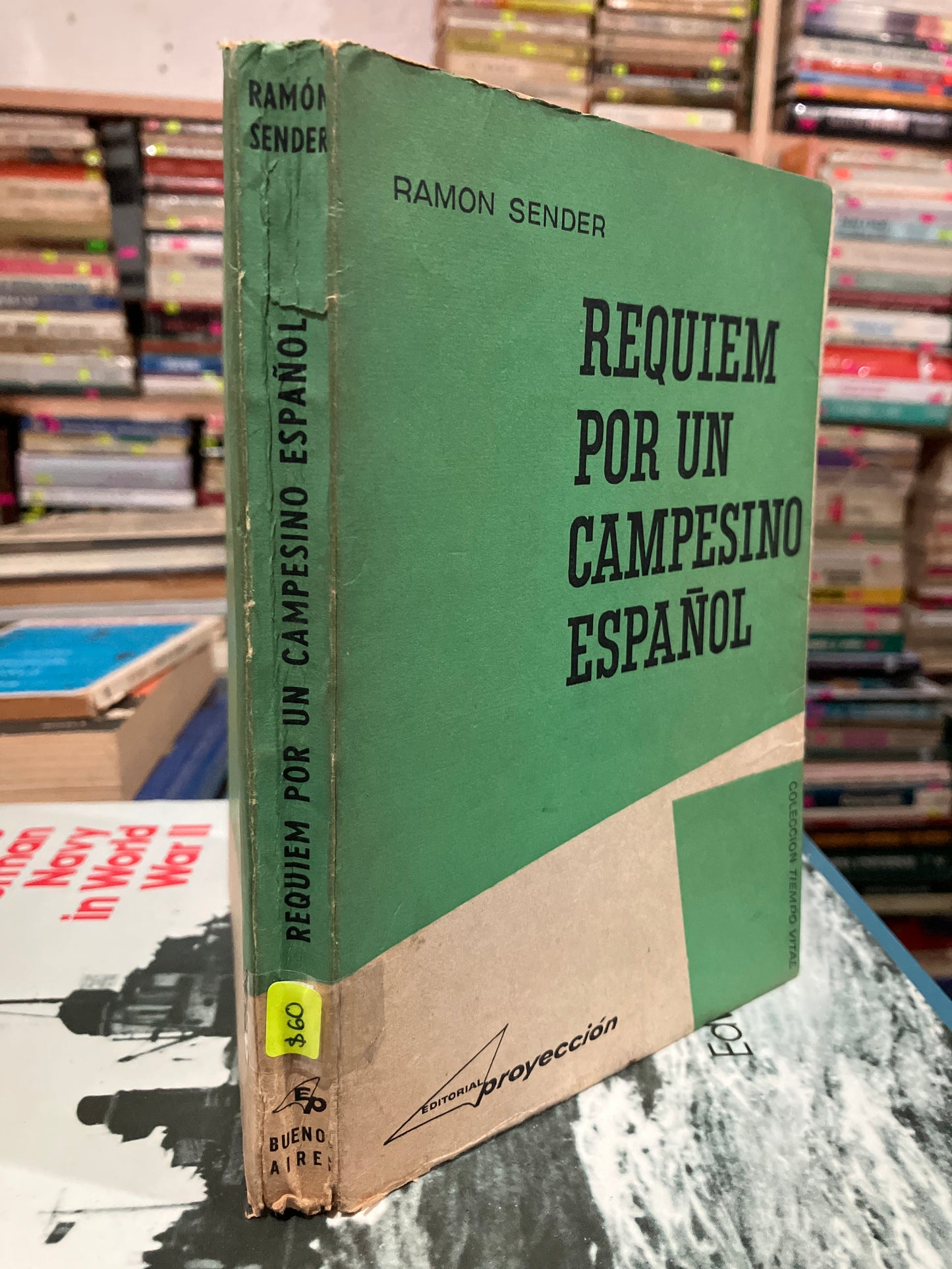 RÉQUIEM POR UN CAMPESINO ESPAÑOL POR RAMÓN SENDER USADO NOVELA ALDAMA